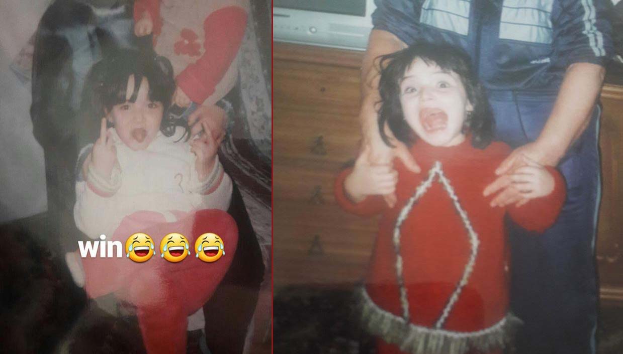 ФОТО: Ова преслатко девојче денеска е пејачка на македонската музичка сцена