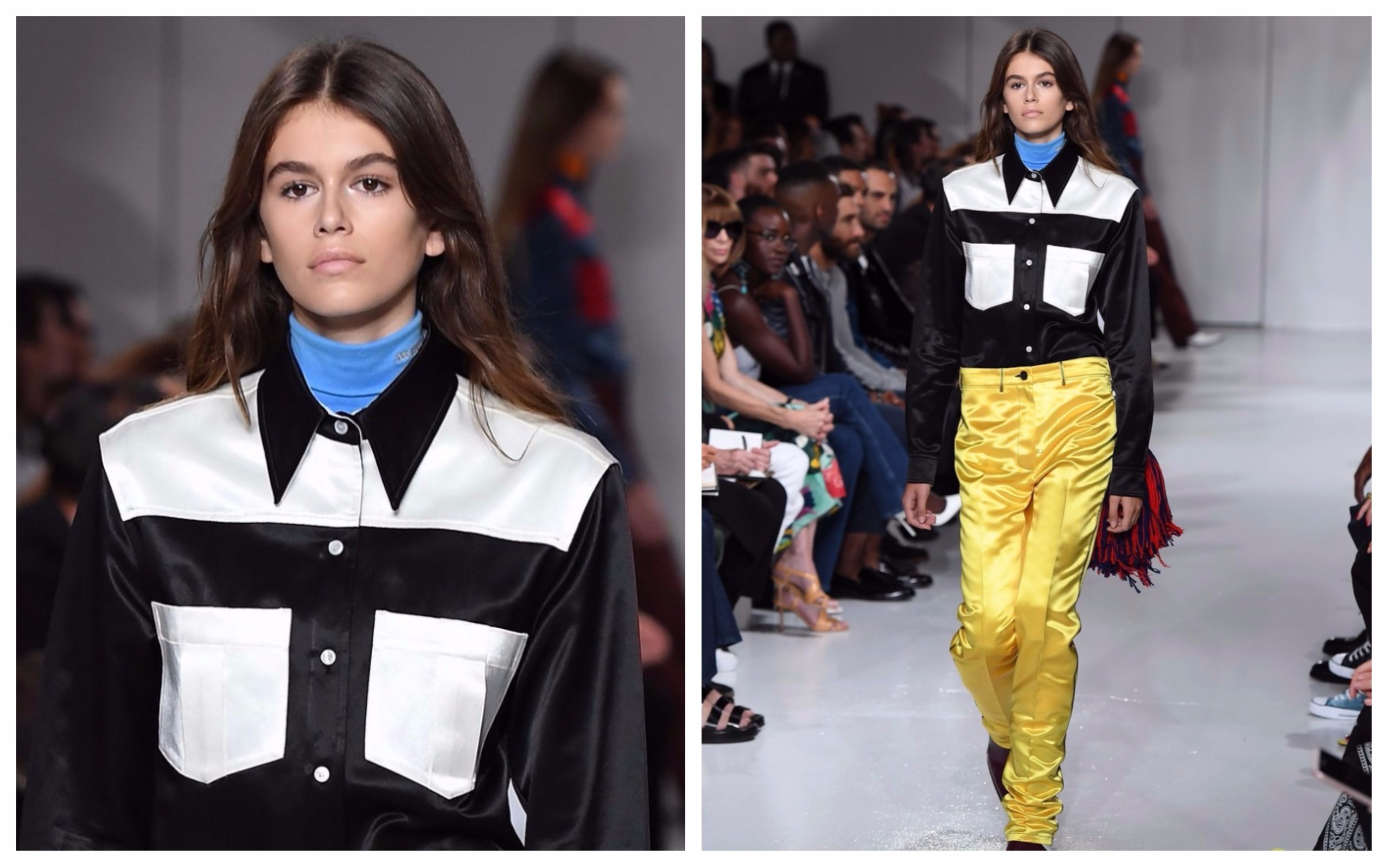 Ќерката на Синди Крафорд за првпат зачекори на модната писта