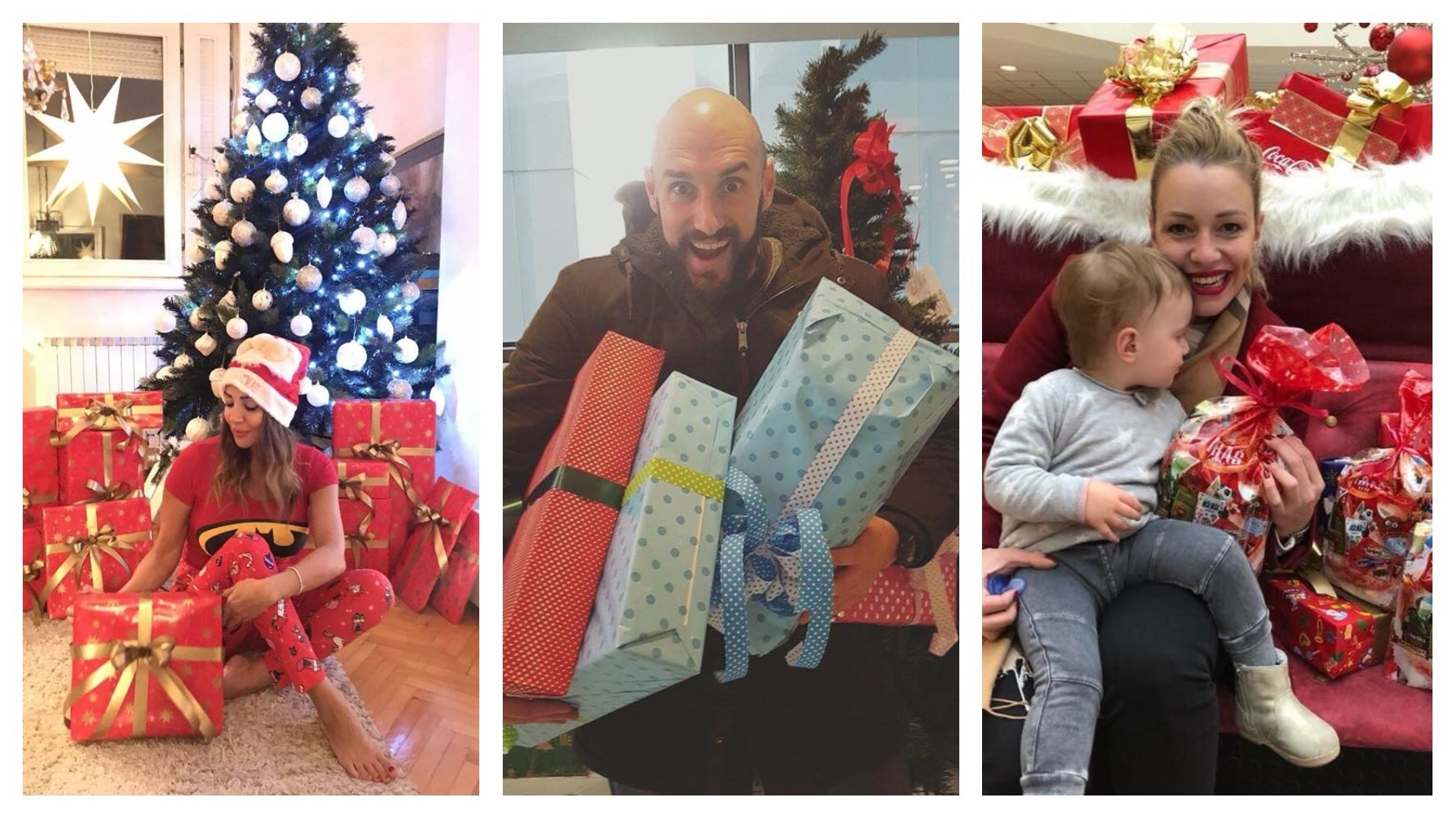 Јавните личности станаа Дедо Мраз, ги израдуваа сиромашните дечиња