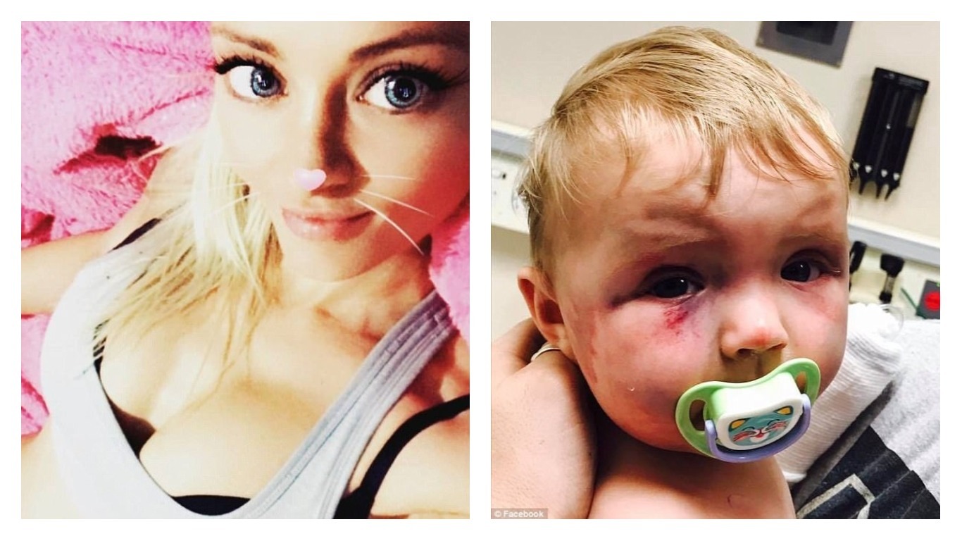 Мајка ја претепала 8-месечната ќерка со црпалка