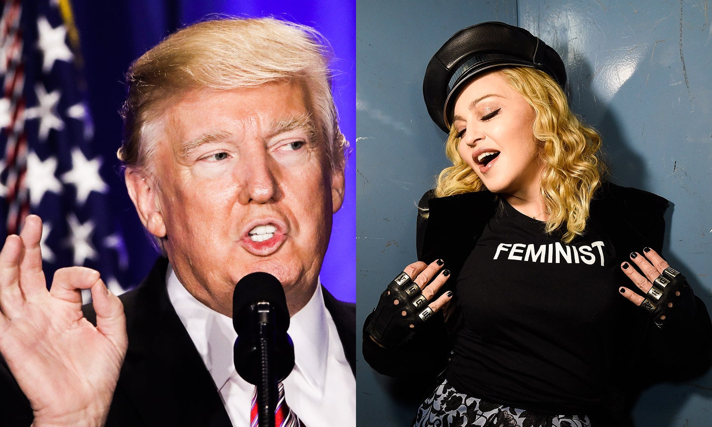 Мадона го нарече Доналд Трамп „нацист“