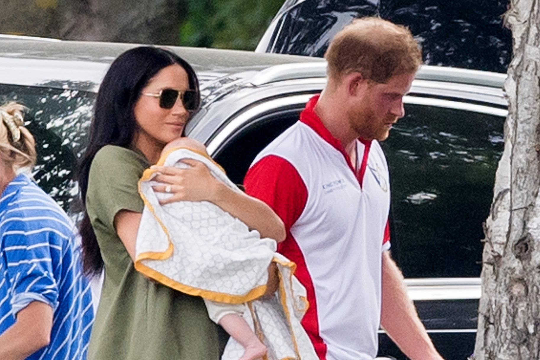 Фотограф со дрон го снимал синот на Меган и Хари