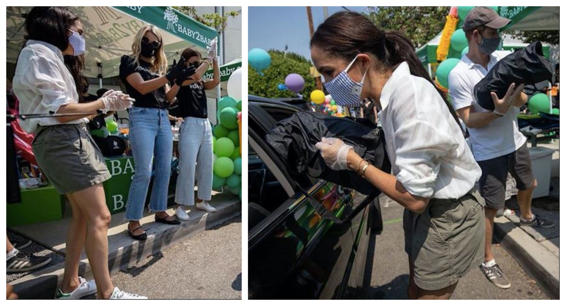 Меган облече шорц во јавност, првпат по откажувањето на кралските должности