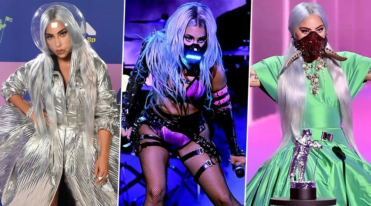 (Галерија) Лејди Гага се преоблече девет пати на МТВ наградите – Различна маска за секој стајлинг