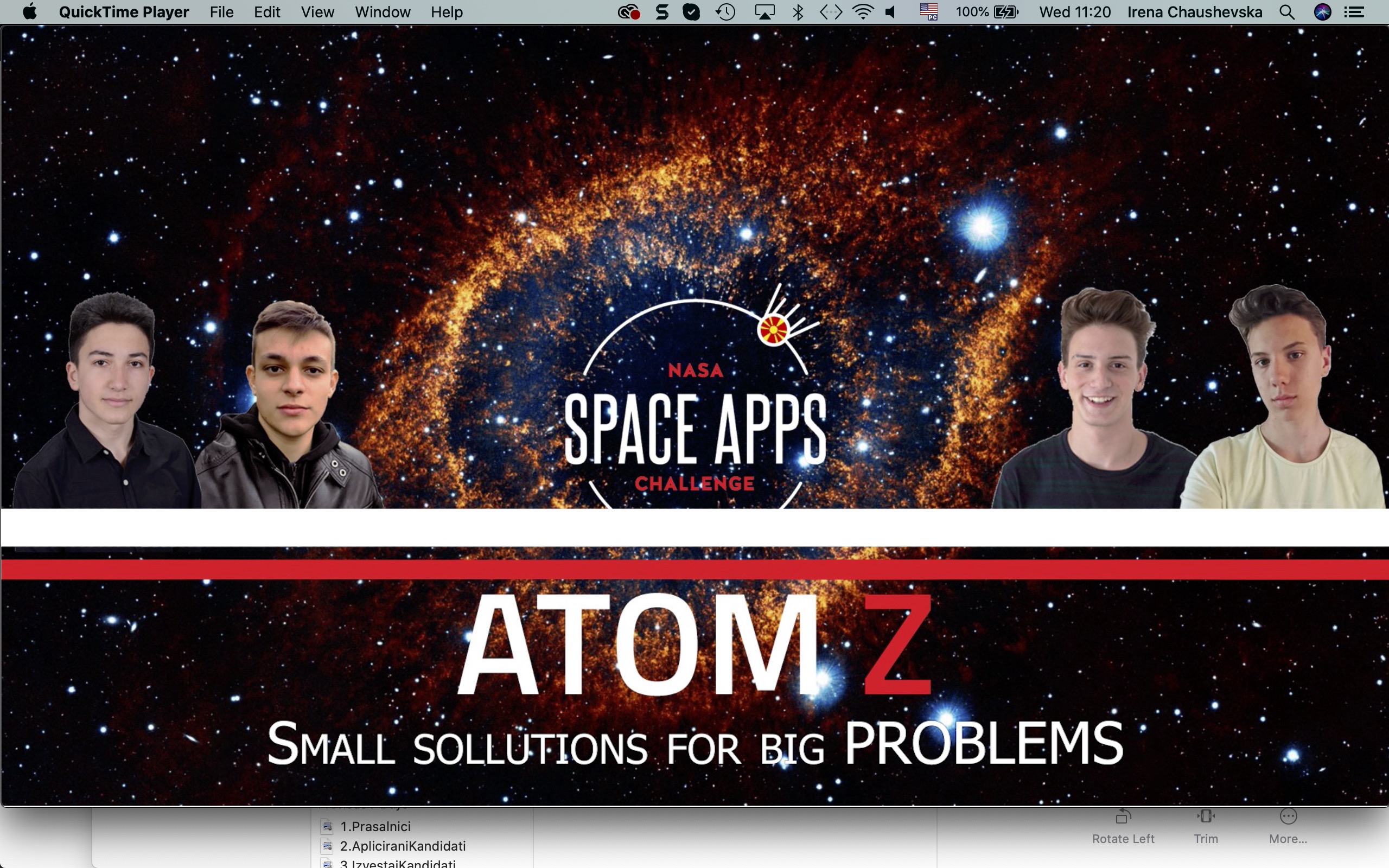 Два македонски тима конкурираат за награда на НАСА