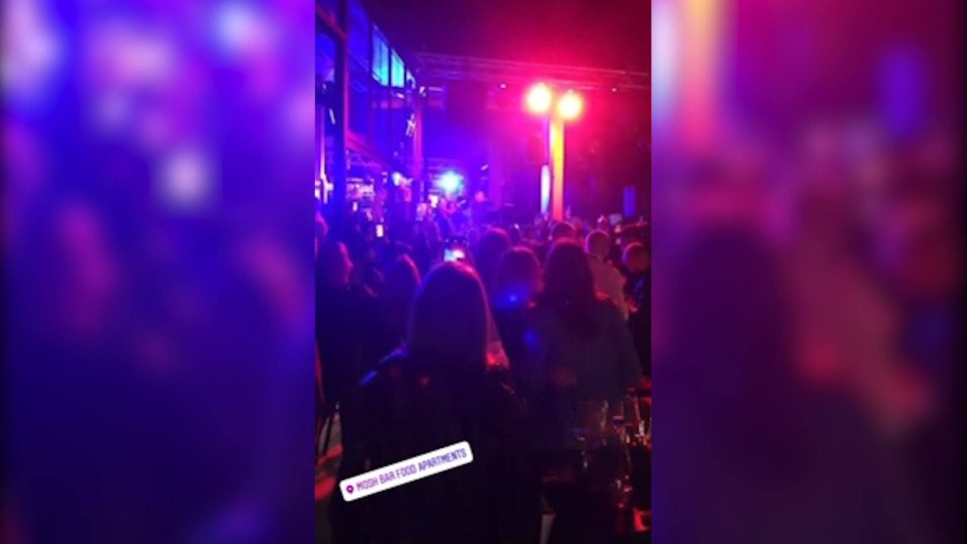 (Видео) На забавата со Владо Георгиев гужва и турканици, следи кривична за „Мош“