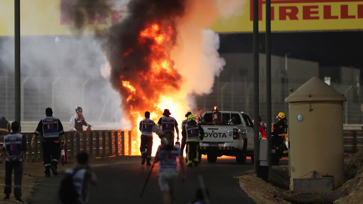 (Видео) Експлодираше болидот на Грожан на трката во Бахреин