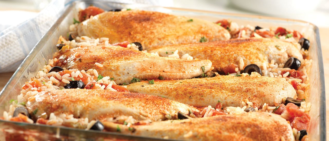 Пилешко на медитерански начин