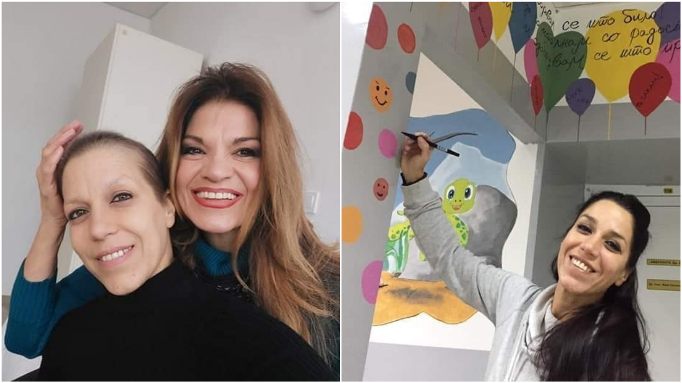 Македонски уметници продаваат свои слики и парите ги донираат за лекување на ќерката на Јулија која боледува од рак