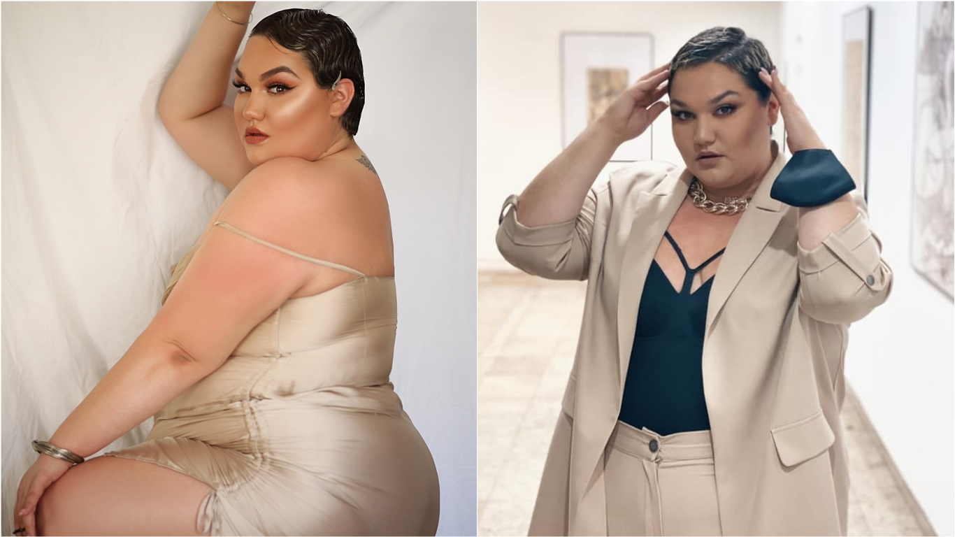 „Заслужувам љубов, а не само навреди дека сум дебела“ – пејачката Ивона Јовановиќ облече свилен фустан како порака дека си го сака своето тело