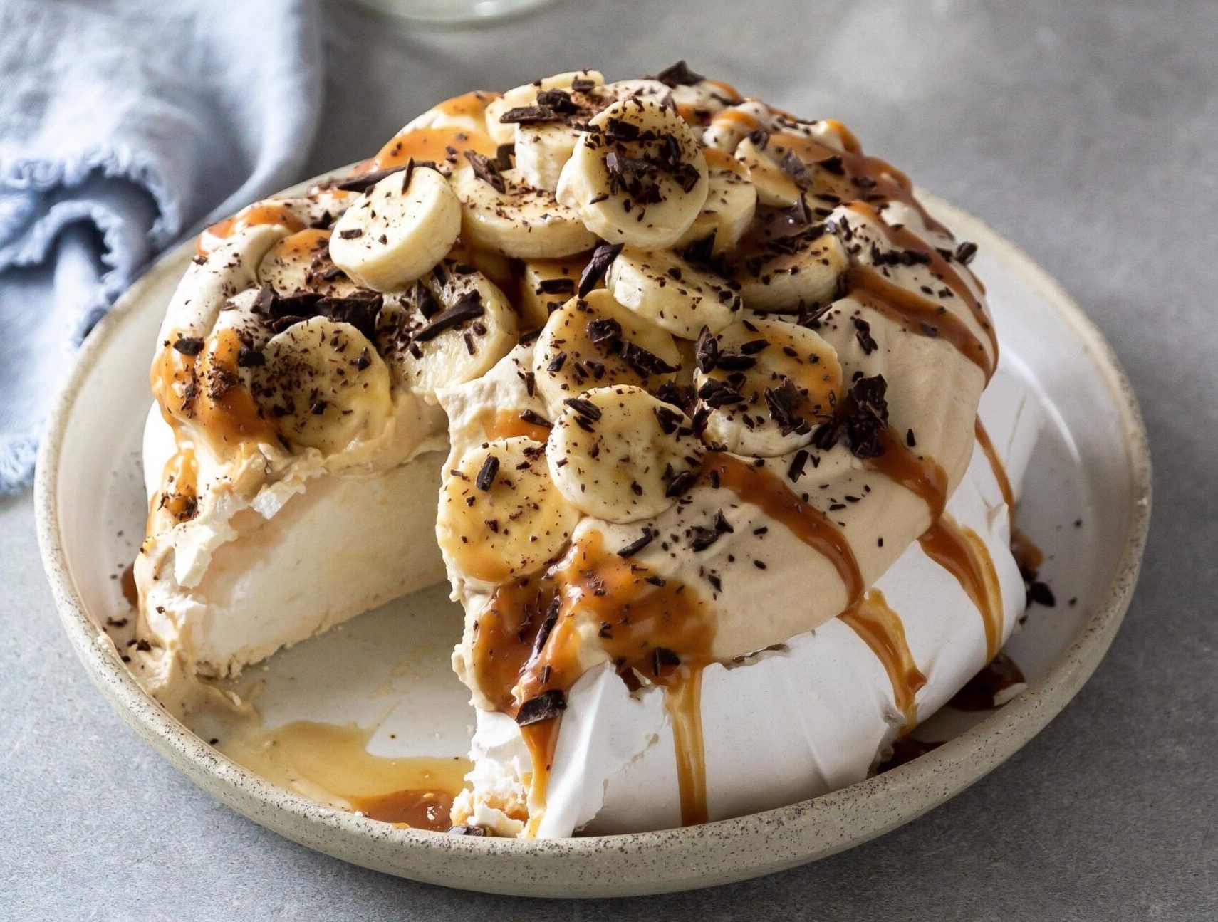 Павлова торта со вкус на капучино