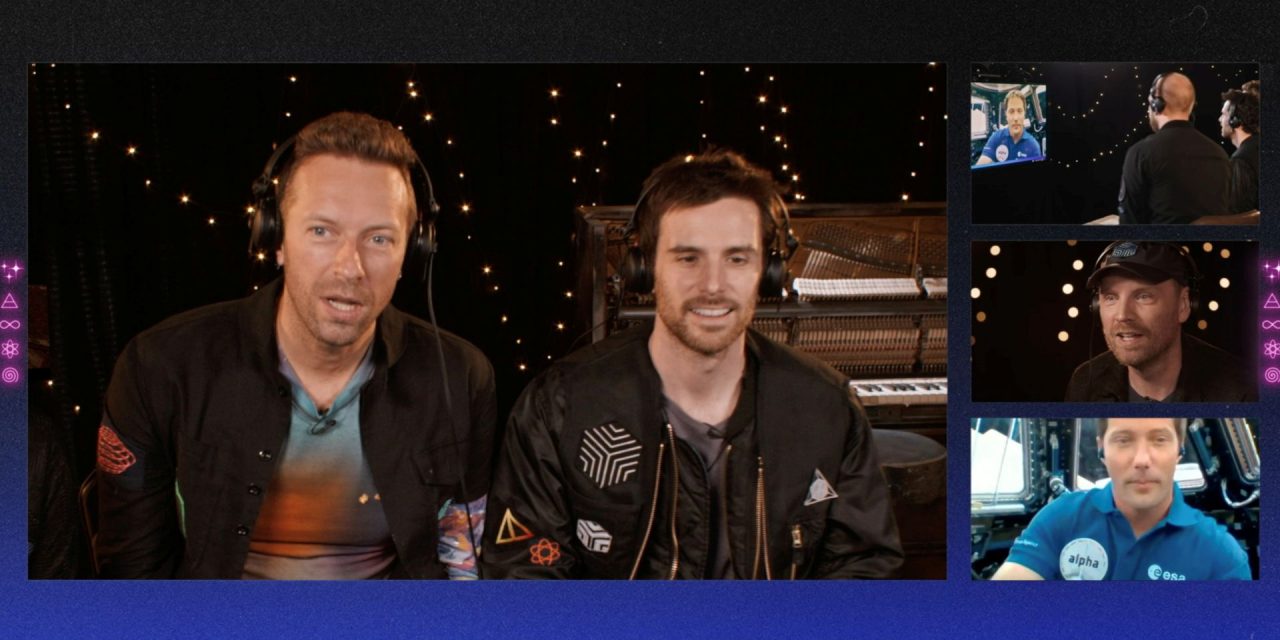 „Колдплеј“ ја промовираше новата песна во вселената