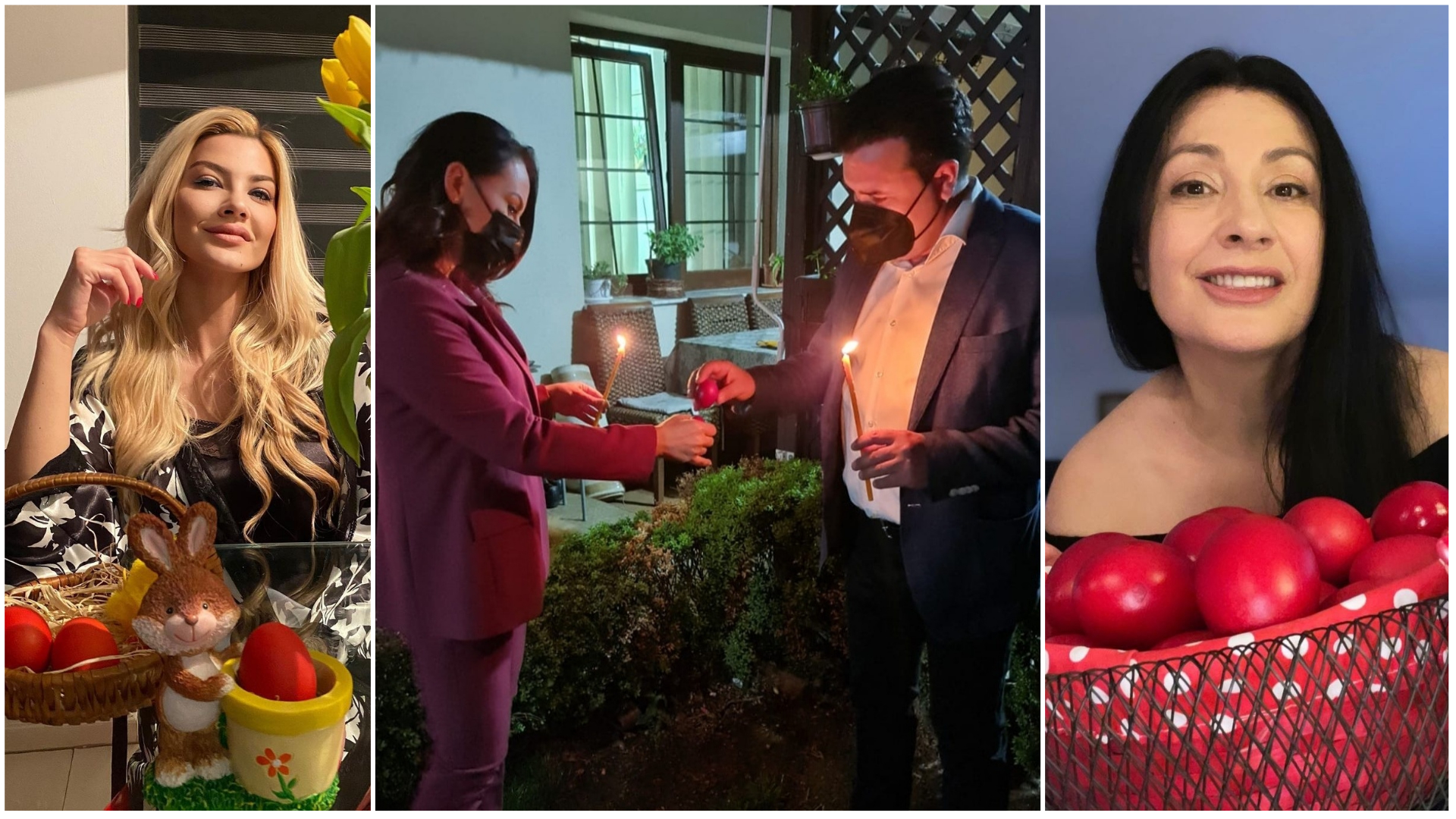 (Гaлерија) Велигден во домот на познатите