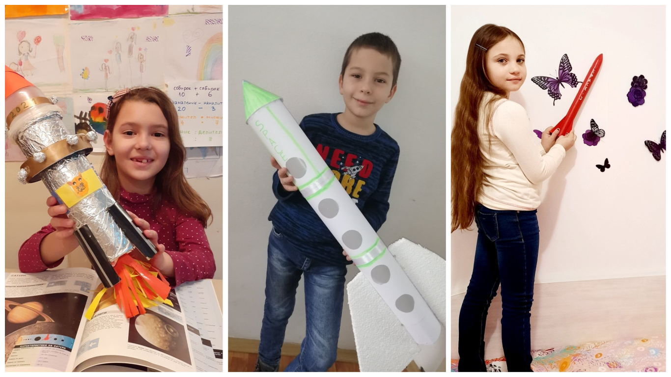 Третоодделенци од Скопје освоија награда во Берлин за проектот „Вселенски летала“