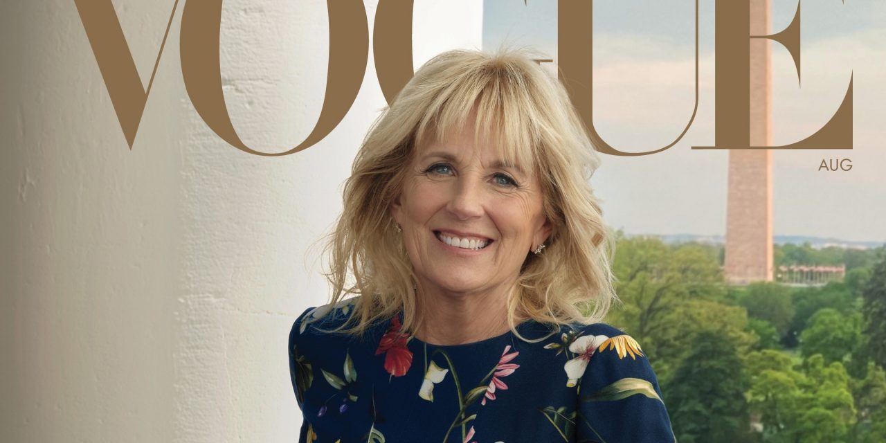 Џил Бајден на насловната страница на „Вог“ откако Меланија Трамп беше игнорирана