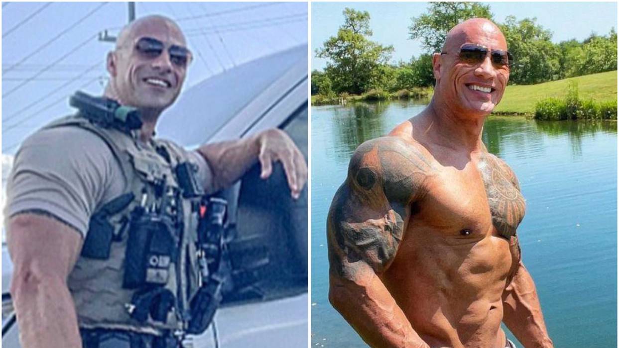 Обожавателите не може да го препознаат вистинскиот Двејн Џонсон, глумецот си го пронајде својот двојник