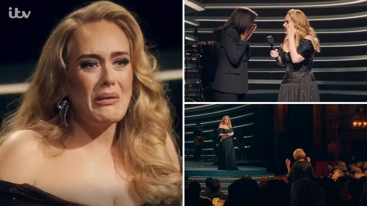 (Видео) Адел заплака во шоуто кога ја виде нејзината учителка