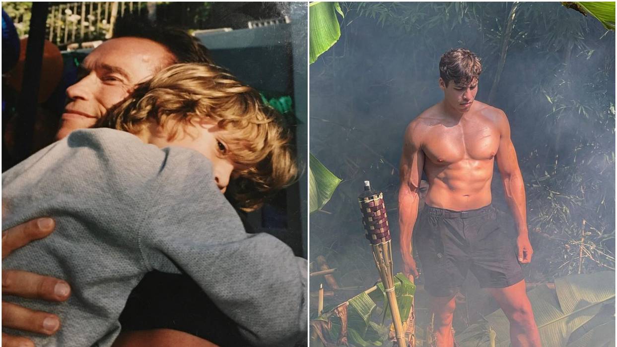 Синот на Арнолд Шварценегер го сними првиот филм