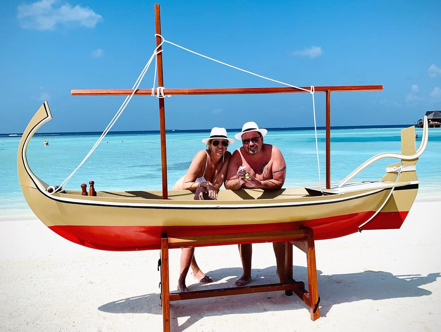 (Галерија) Нуркање и плажа среде декември: шеф Марк ужива на Малдиви пред Нова година