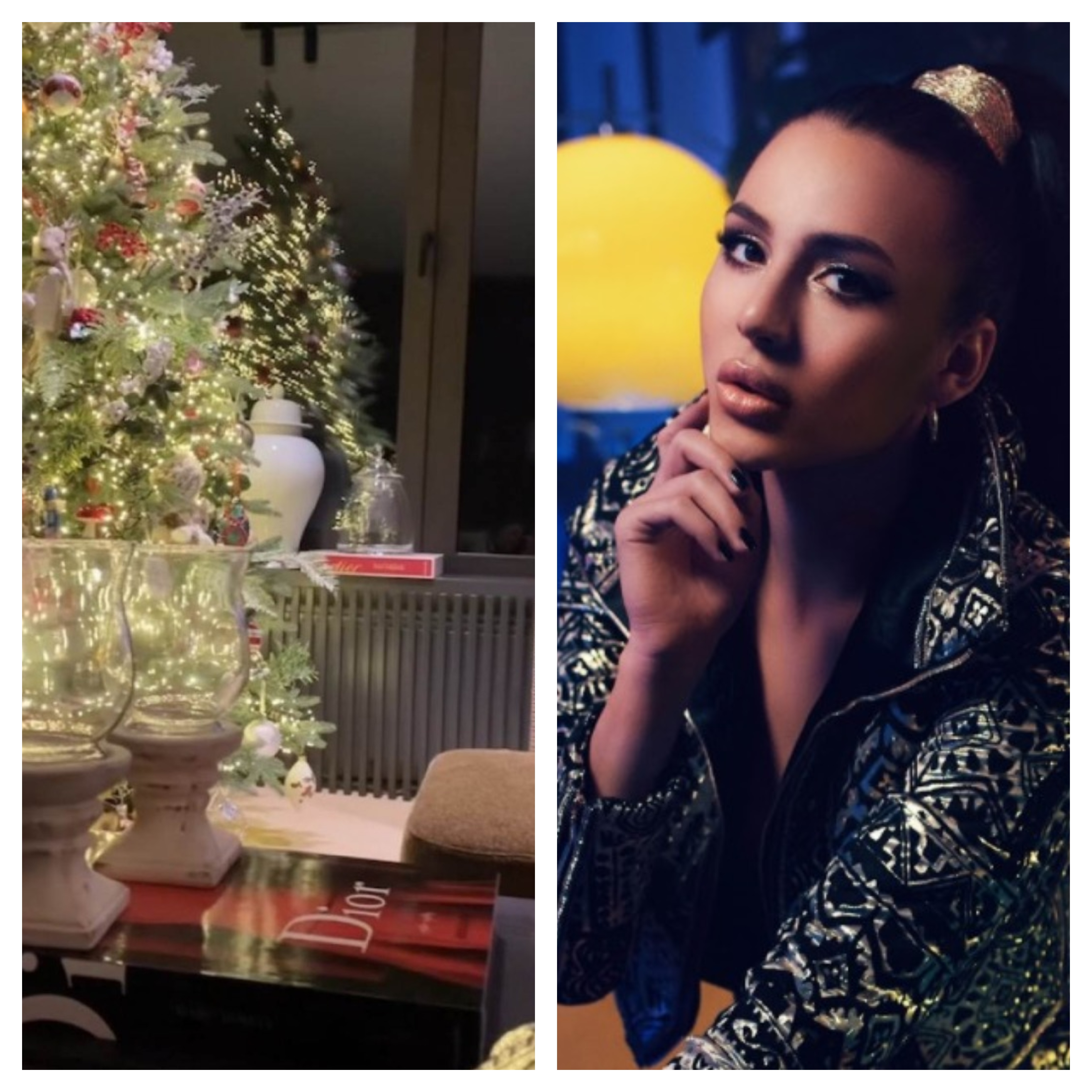 (Галерија) Празнична идила во домот на Анастасија Ражнатовиќ