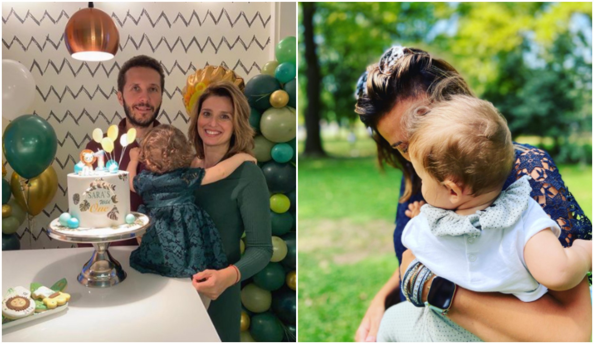 (Галерија) Водителката Александра Илиевска славеше роденден на ќерката: забава од џунглата за Сара