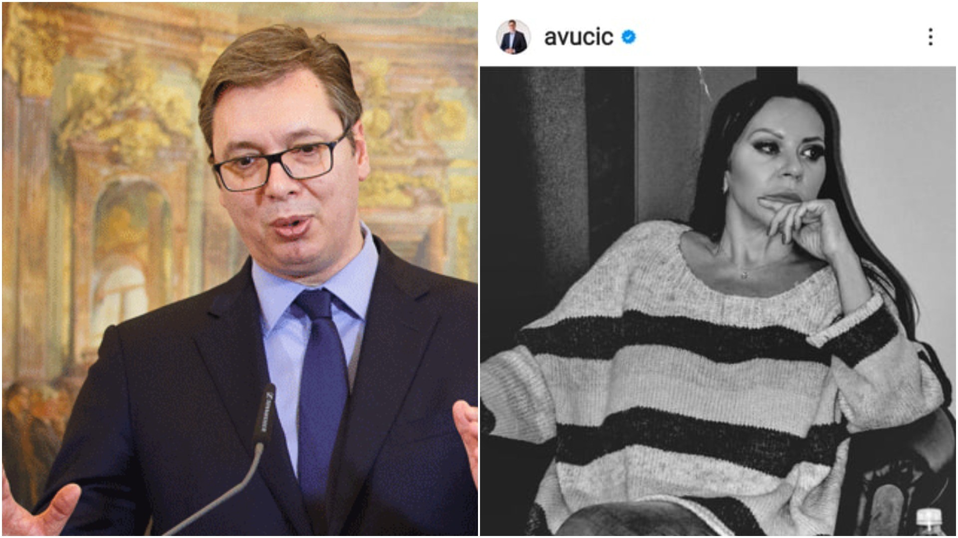 Вучиќ се прости од Ксенија: Нашите деца ти беа цел свет, а ти моја поддршка. Твој Александар