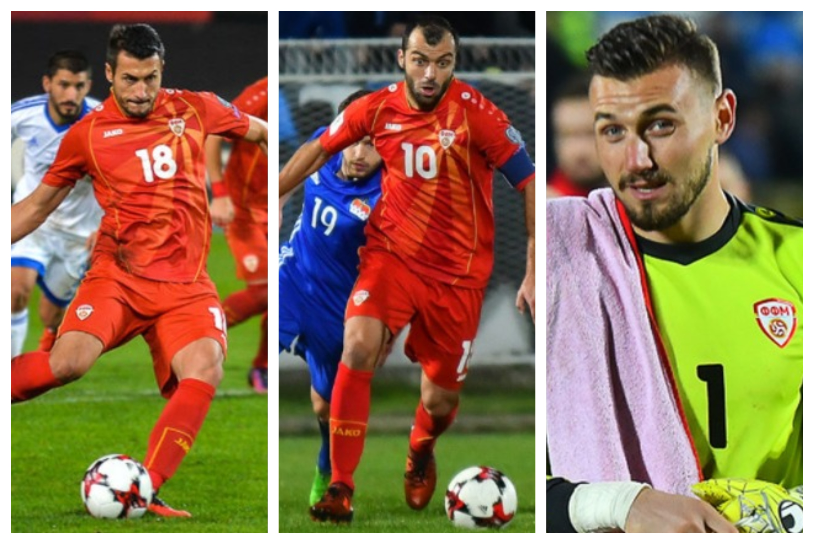 (Галерија) Македонските фудбалери како деца и сега