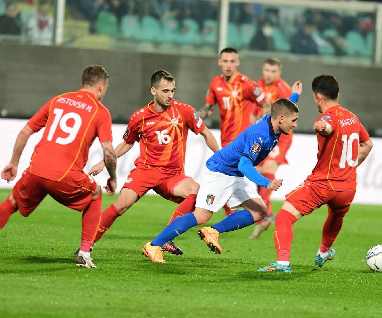 Македонија ја победи Италија среде Италија и оди во финале за пласман на Светско