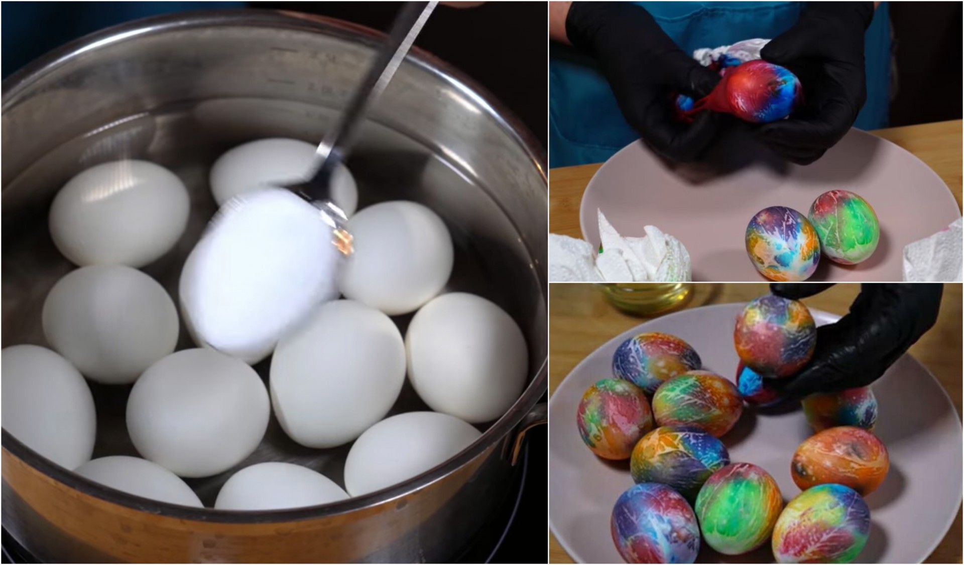 (Видео) Техника на вапсање јајца со салфетки