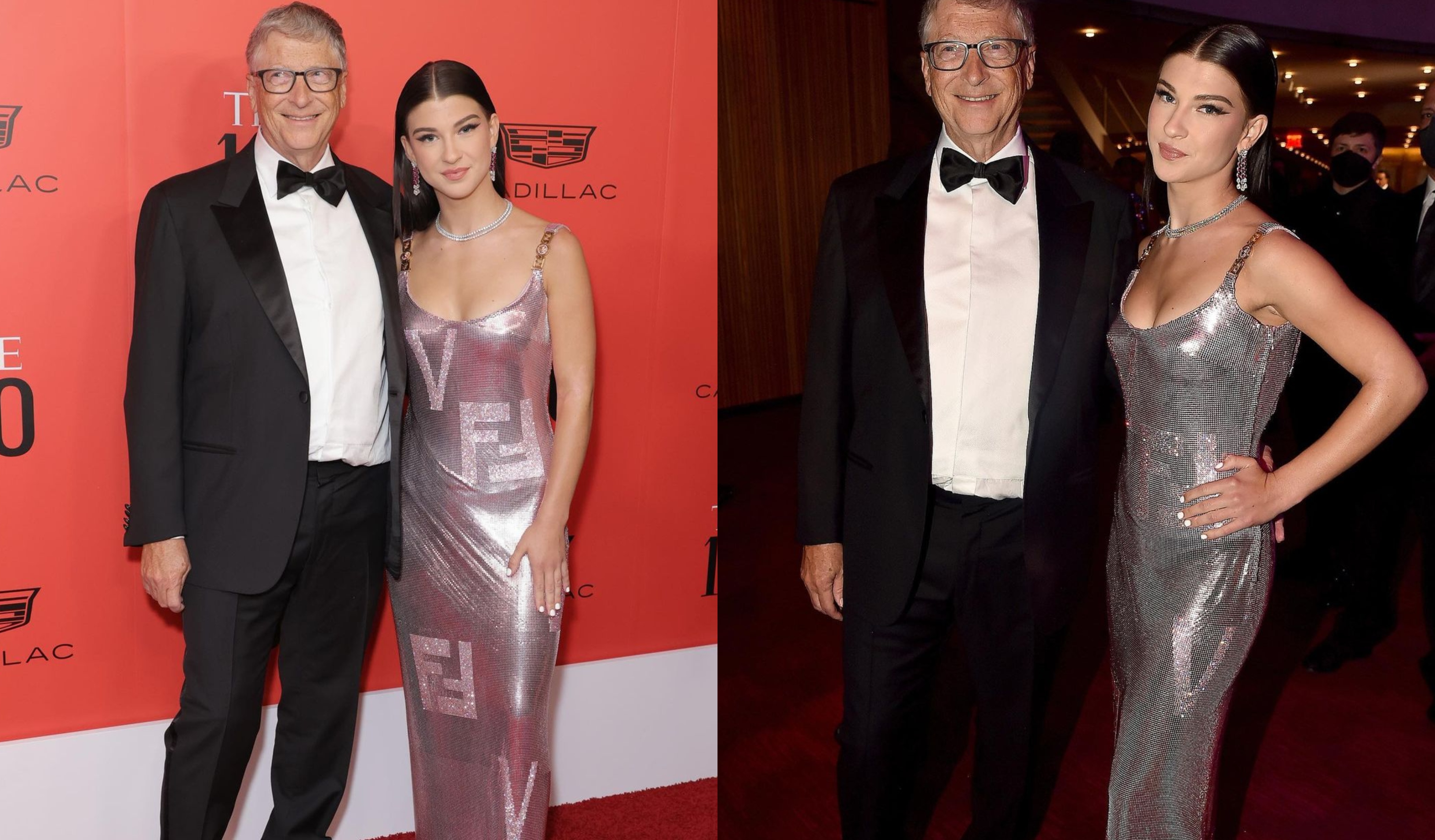 Бил Гејтс и неговата најмала ќерка заедно се појавија на настан во Њујорк