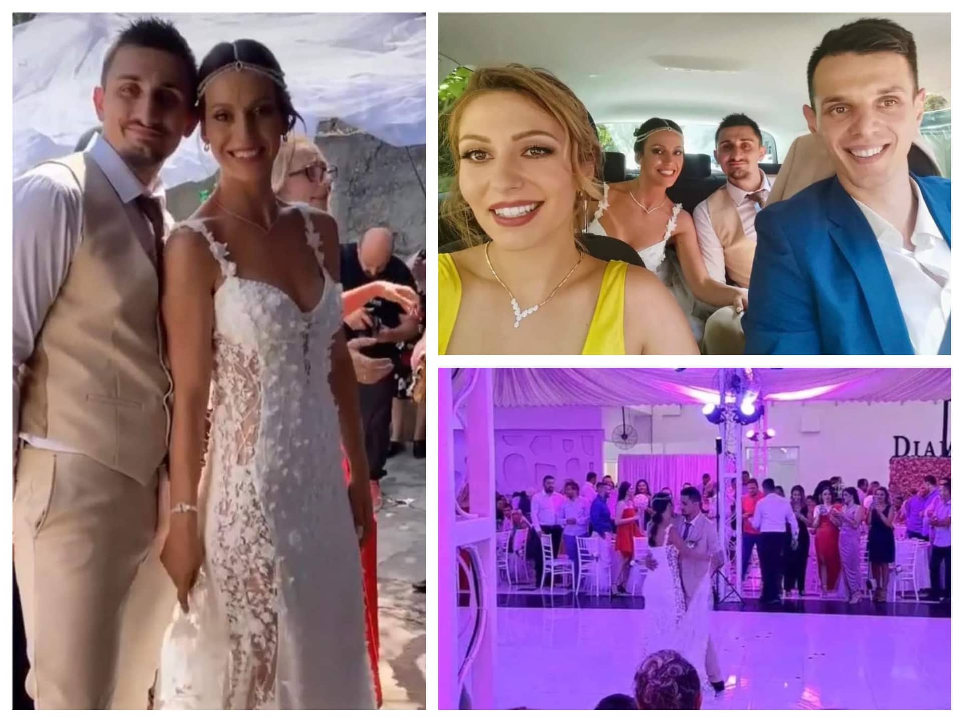 (Галерија) Се ожени ракометарот Бојан Маџовски, романтична свадба со сите адети за играчот на Пелистер