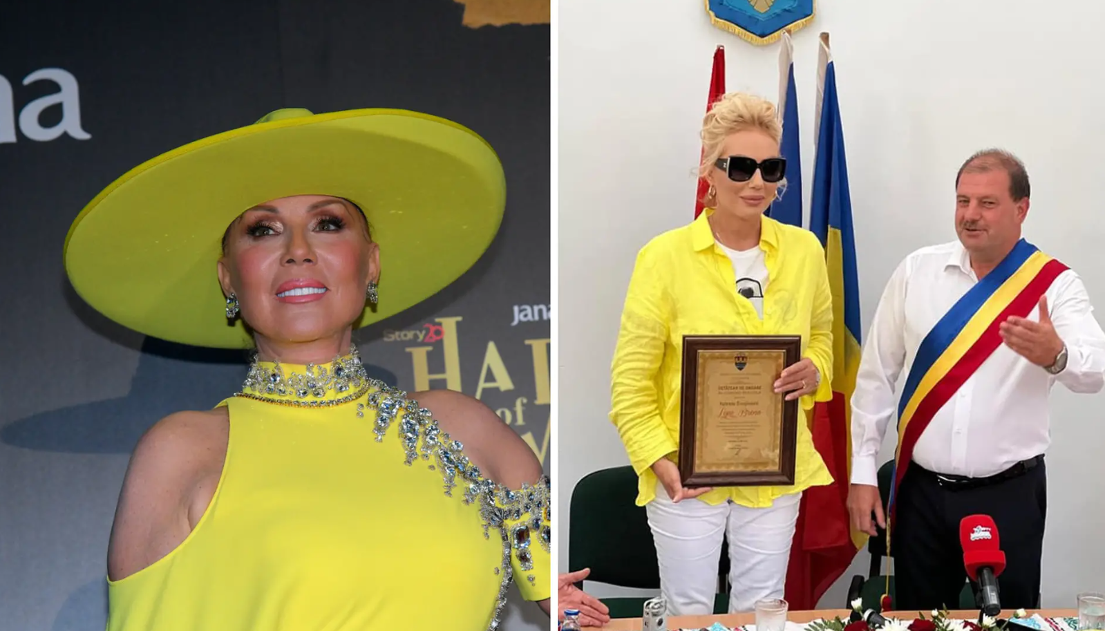 Лепа Брена стана почесен граѓанин на град во Романија