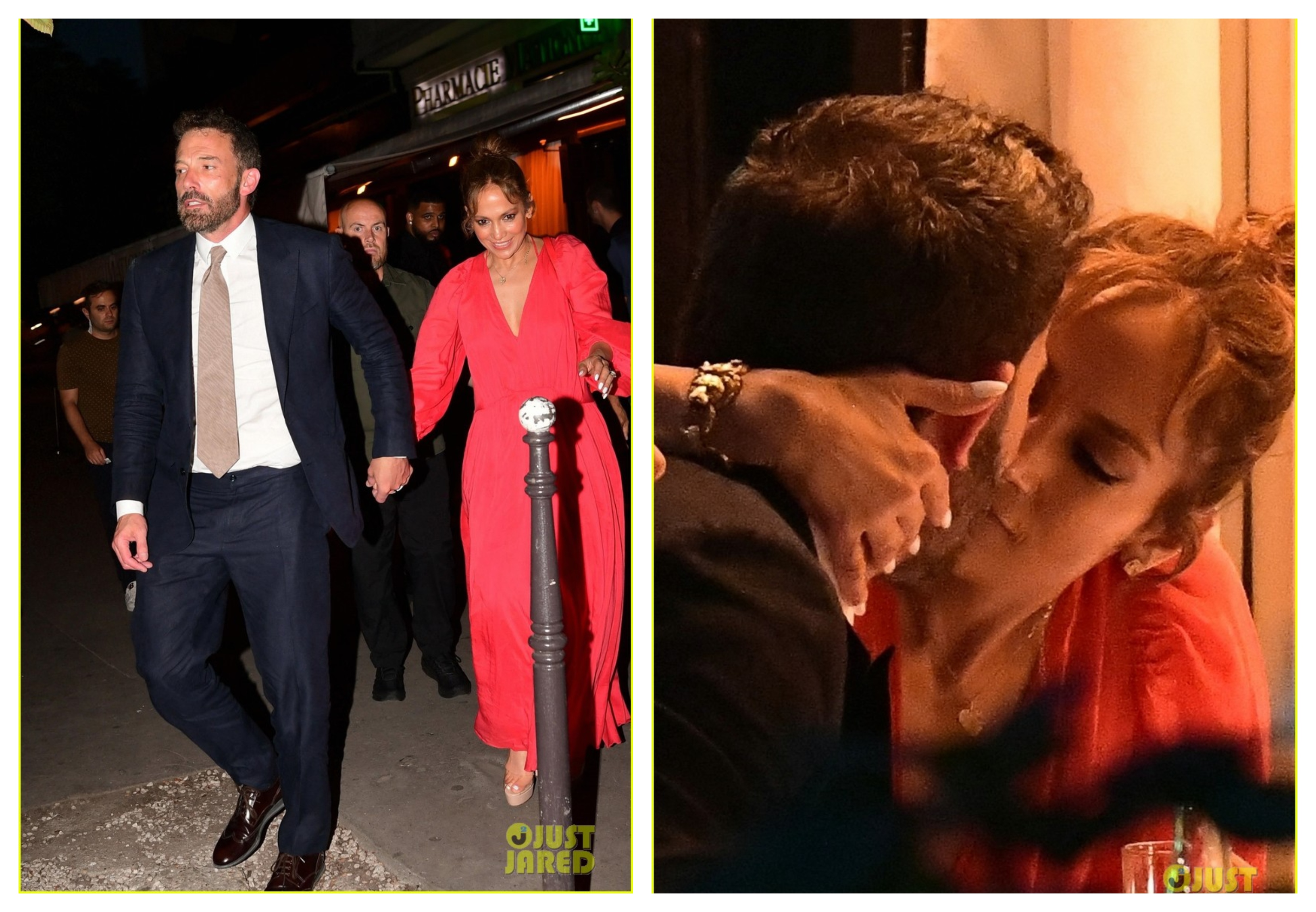 (Галерија) Бен Афлек и Џенифер Лопез со децата на меден месец во Париз