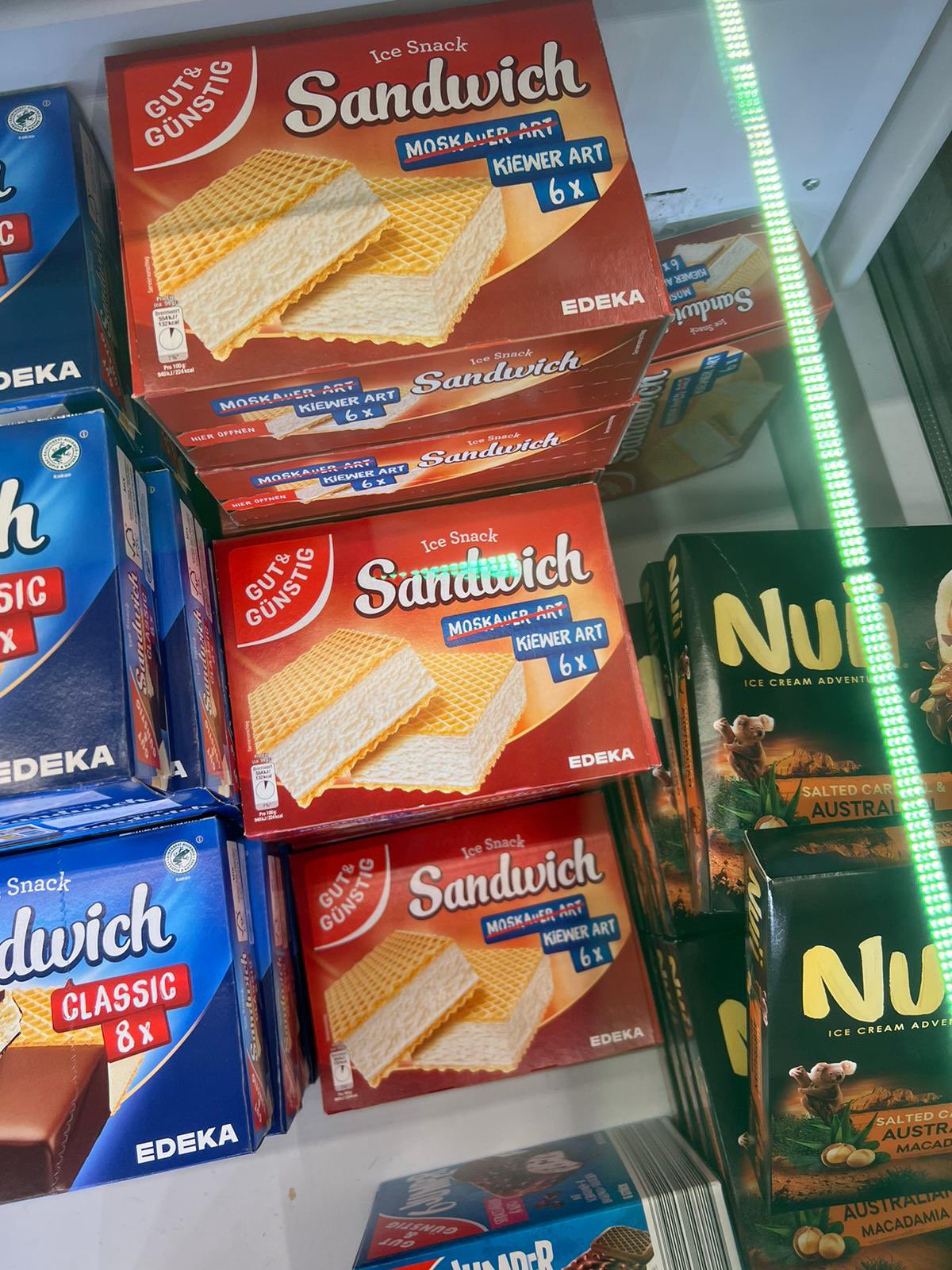 Војната во Украина ги промени имињата на руските сладоледи