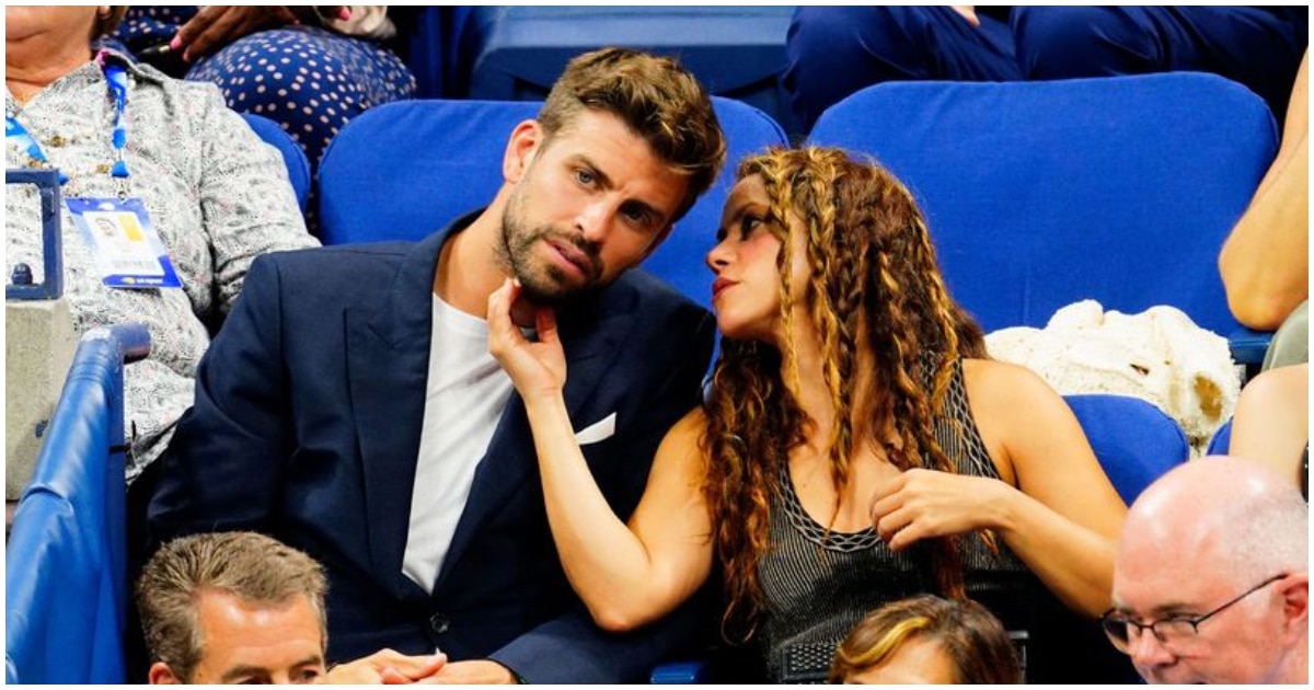 (Фото) Пике ја бакнува новата девојка во јавност, Шакира му одговори, не се договоривме така