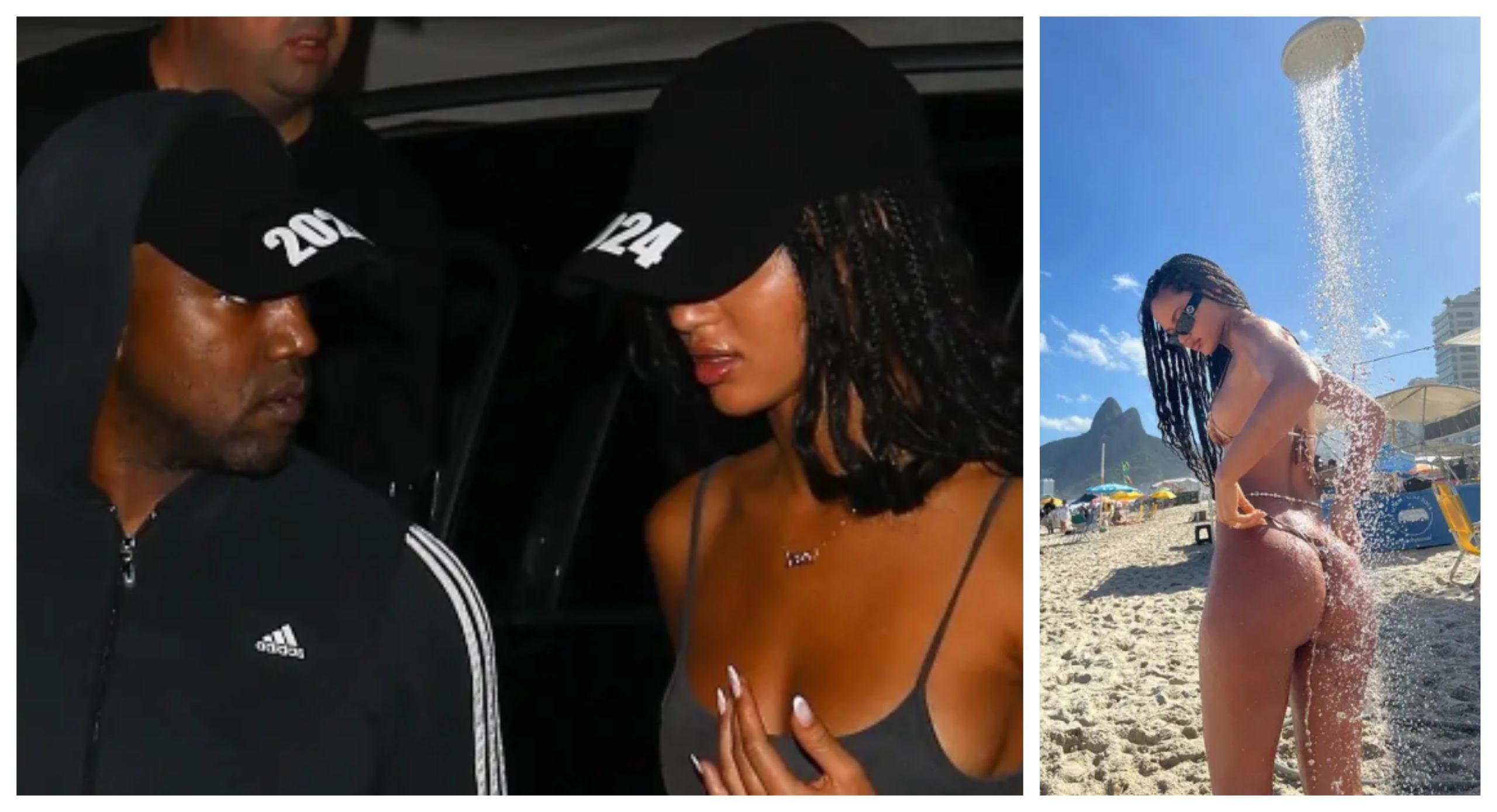 (Фото) Канје Вест во врска со бразилска манекенка