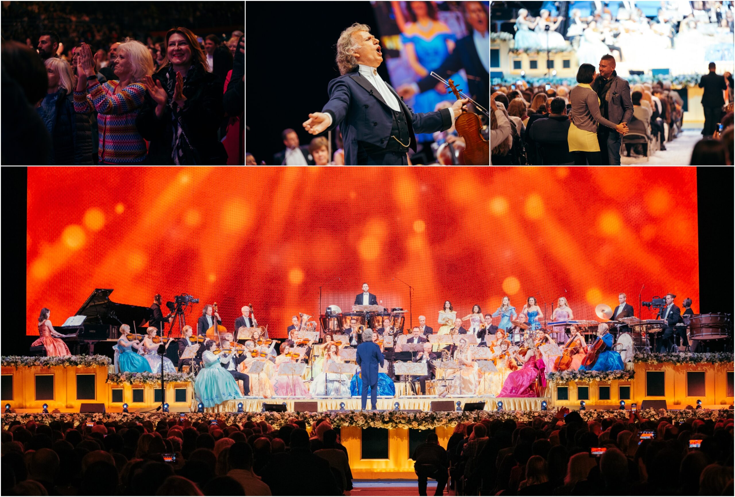 (Галерија) Концерт за паметење на Андре Риу: музичко сценско шоу и „Македонско девојче“ на бис