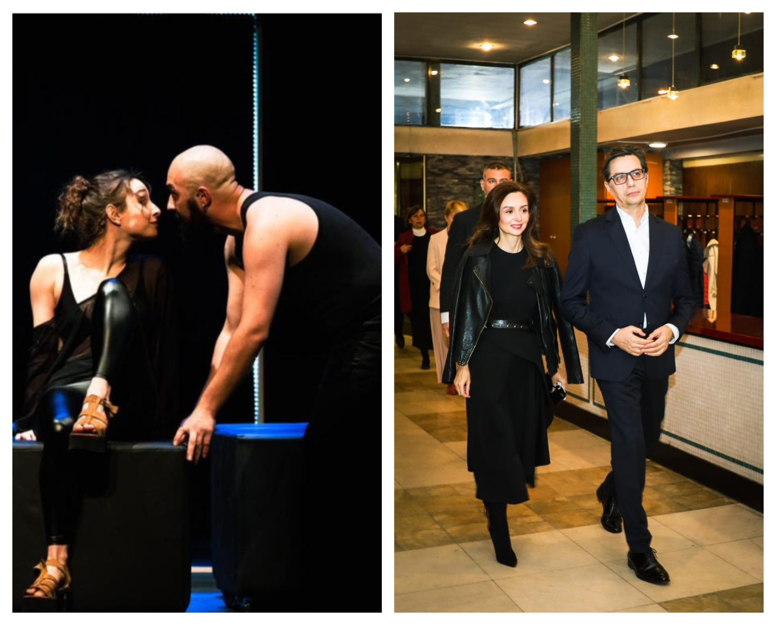 Бети во кожена јакна за студентите по глума: свечено отворање и јубилеј на „Скомрахи“