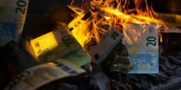 Жена го запалила каминот во кој нејзиниот маж криел 20.000 евра