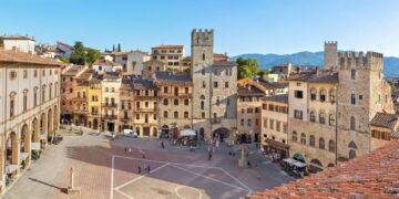 Арецо градот во кој се снимаше филмот „Животот е убав“