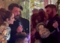 (Видео) Бен Афлек и Џенифер Лопез заедно пееја на божиќна забава