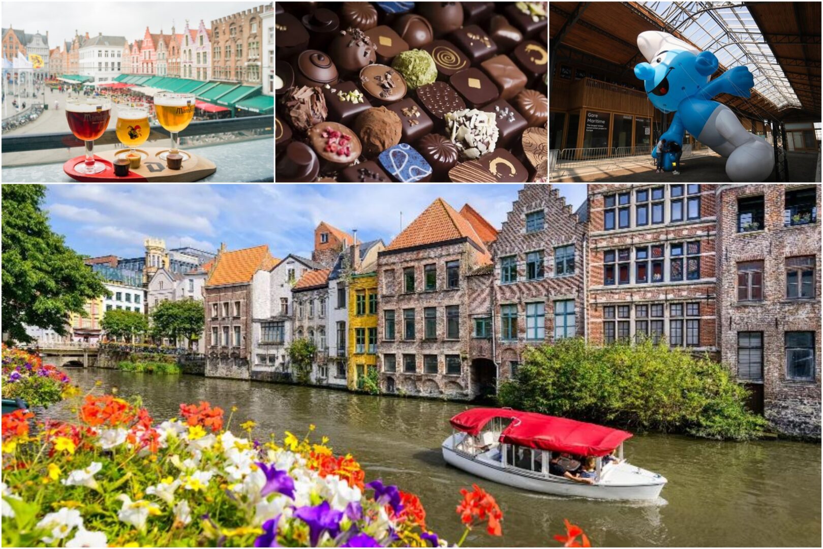 Белгија – земјата на чоколадото, пивото и на штрумфовите