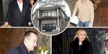 Место естрадата, политичари дојдоа на слава кај Цеца