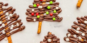 Чоколадни елки готови за 15 минути