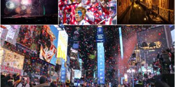 Како се прославува Нова година во светот
