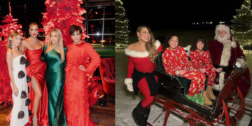 (Галерија) Шакира во Дубаи, Мараја Кери на санка со Дедо Мраз:Како познатите го прославија Божиќ