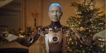 (Видео) На Британците робот им ги честита Божиќ и новогодишните празници