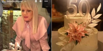 Вино, торта и музика – Билјана Дебарлиева го славеше 50. роденден