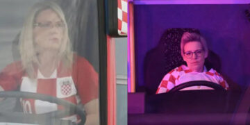 Дамата шофер повторно ги возеше хрватските фудбалери од аеродормот до плоштадот како и во 2018 година