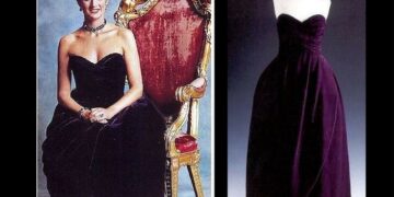 Фустанот на принцезата Дијана во боја на модар патлиџан продаден за рекордни 600.000 долари